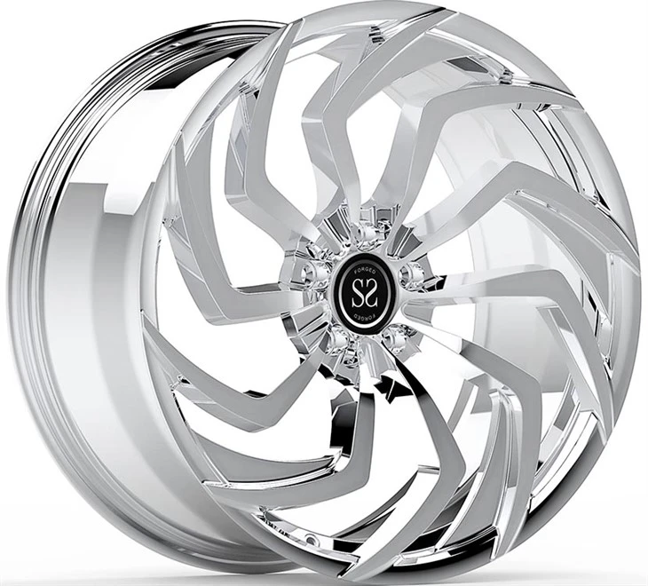 Ekte Chrome Custom 1-PC smidde felger 20x8,5 og 20x10,5 for BMW X3