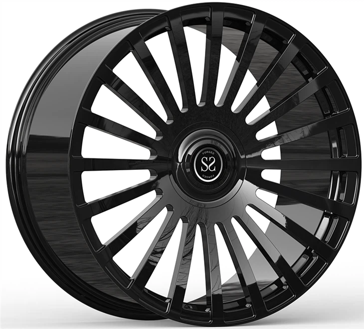 Rolls-Royce Wraith 2015 Gloss Black 1 stk smidde hjul 22x11