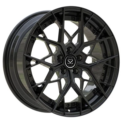 2020 Toyota Supra Full Black Custom 2-PC smidde felger