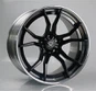 ALFA ROMEO GIULIA VELOCE blank svart og polerte tilpassede 2-PC felger
