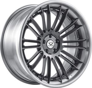 5x120 5x114.3 2PCS Smidd Lettmetallfelger
