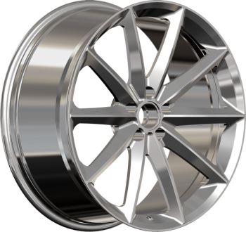 Polsk 18 tommers tilpasset 1-delt monoblokk smidde hjul for Audi Q7