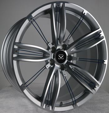 Beste pris Hyper Sølv 20inch Felger For Maserati Bil Felger 5x114.3