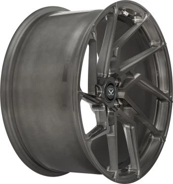 Smidd lettmetallfelg 1-delt tynneiker børstet finish BC Style For Ferrari