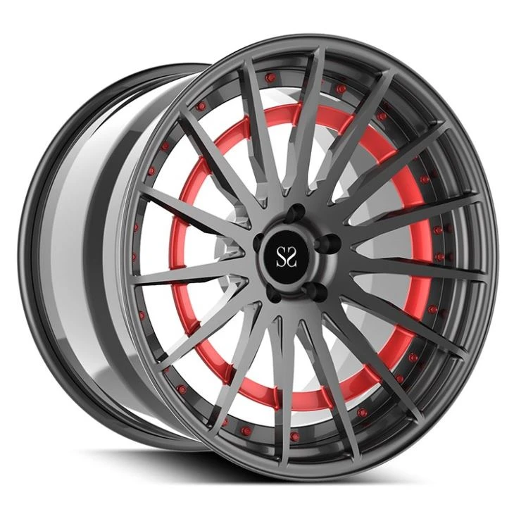 17 18 19 20 21 22 and 23 inches Special 2-PC Forged Car Rims With 5x114.3 For Lexus IS TUV Rims