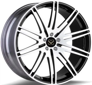 Monoblokk smidde maskinerte ansiktsfelger Lettmetallfelger for Porsche