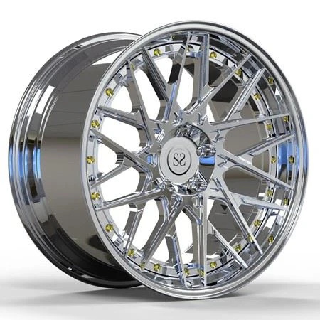 Heavy Duty 21inch Polished 2-piece Aluminum Alloy Forged Rims For Bmw M2 Car Wheels