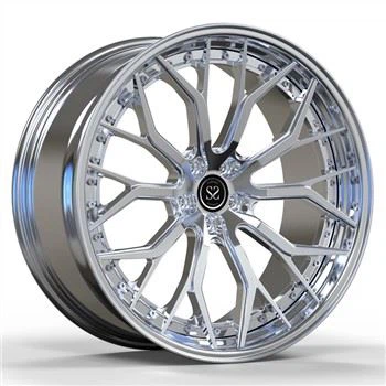 aluminium RS6 passasjer bil hjul 22x10.5 dyp konkav smidd 2 stykke tilpassede felger