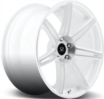 Tilpasset 7-snakket hvit smidd 1-PC felger for Audi RS5