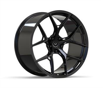 glans svart malt 21 tommers ytelse tuning monoblock smidde felger for 488 bilhjul