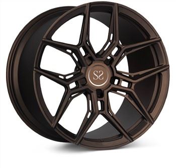 1 PC EVO4R Monoblock Felger Smidd 18 19 20 21 22 24 Tommers For RS5 RS6 Bronse Luksus Bilhjul