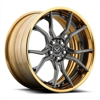20 tommers tilpasset 2-delt monoblokk smidd hjul for Mustang
