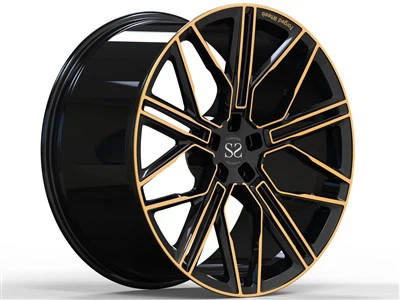 Sort bronse Monoblock smidde felger til BMW X5 Custom 1 stykke hjul